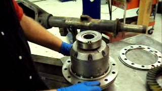 installing dana 60 or 70 gears into a dana 61 by jantz engineering [upl. by Adena]