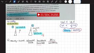 Determinación de Carbonatos Ejercicio 2 [upl. by Onahpets]