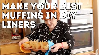 Make Your Best Muffins in DIY Liners [upl. by Nema]