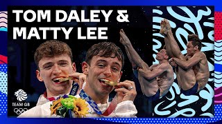 Tom Daley amp Matty Lee WIN GOLD 🥇  Mens 10m Synchronised Diving Platform Event  Tokyo 2020 [upl. by Nordin596]