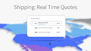 Shipping Real Time Quotes  BigCommerce Tutorials [upl. by Jadda]