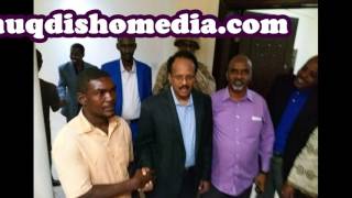 Farmaajo oo la kulmay ninkii Dhahay Farmaajo ii Geeya [upl. by Innattirb]