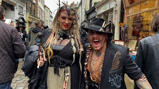 Whitby Goth Weekend October 2022 full walking tour  4K [upl. by Riker]