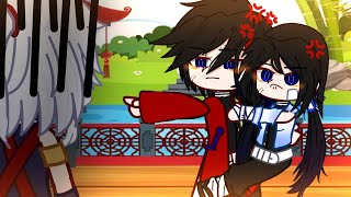 KNY°•Away TENGEN😠💢demon slayerMy au Aoi and Giyuu father amp daughterMY AU [upl. by Eelarol274]