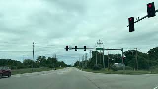 Relaxing drive braidwood IL to Wilmington IL 4k [upl. by Sumer]