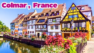 COLMAR France Walking Tour  4K  colmar christmas market  the BEST Things To Do In Colmar [upl. by Rebe]