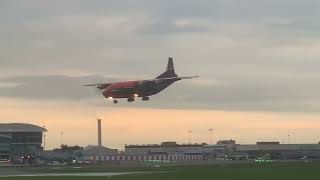 AN12 Cavok Air Landing In Dublin Airport URCKL rare [upl. by Flossi]