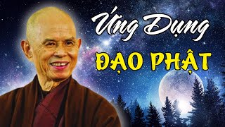 Ứng Dụng ĐẠO PHẬT Vào Cuộc Sống  Bài Giảng Siêu Hay nên nghe 1 Lần  Thiền Sư Thích Nhất Hạnh [upl. by Shir963]