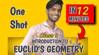 Introduction To Euclids Geometry  Class 9 Maths  One Shot 🔥 [upl. by Capon]