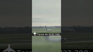 Tarom air b373700 aviation plane shorts trending [upl. by Steffen]