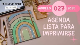 Agenda vista semanal 20242025 modelo 027 [upl. by Mohsen51]