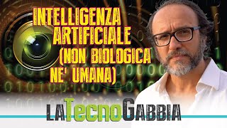 INTELLIGENZA ARTIFICIALE NON BIOLOGICA NE UMANA  MAURIZIO MARTUCCI  LA TECNOGABBIA [upl. by Erinna]