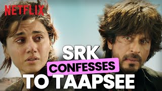 SRK’s LOVE Confession to Taapsee on the Train 🥺❤️ Dunki  Netflix India [upl. by Assirahs413]