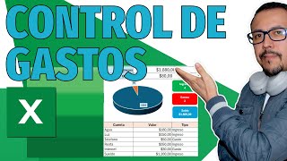 Controla tus finanzas en 10 minutos Crea un mini Dashboard en Excel para ingresos y gastos [upl. by Hapte]