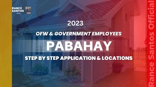 OFW  GEHP PABAHAY NHA APPLICATION AND LOCATIONS 2023 [upl. by Gottfried]