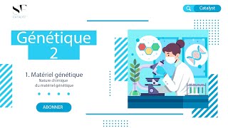 Génétique🧬  Nature chimique du matériel génétique [upl. by Nyrahtak]