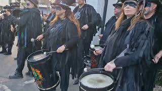 Beltane Border Morris dance Stone Circle at the Church House Inn Stokeinteignhead 30 May 2024 [upl. by Entsirhc890]