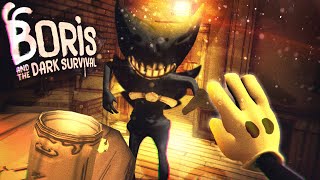 FIRST PERSON IS SO MUCH SCARIER boriss view  Boris and the Dark Survival 4 Gameplay Hack [upl. by Eniarrol]