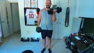 HOME WORKOUT Pull Day  Stay Consistent  Live Stream [upl. by Cooe]