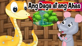 Ang Daga at ang Ahas  Kwentong Pambata COMPILATION 12 MINS  Filipino Moral Stories [upl. by Deva]