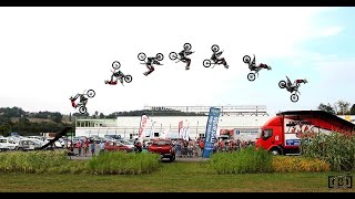 URBANTRIALSHOW BACKFLIP final salon moto auto Montpellier 2019 Julien PERRETSEB BOUYSSOU [upl. by Singhal]