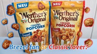 Werthers original popcorn review  Brezel or Classic [upl. by Ilehs]