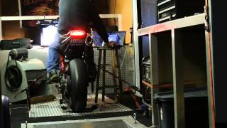 2010 Ducati Hypermotard 1100 EVO SP Dyno Tune Session [upl. by Aicener541]