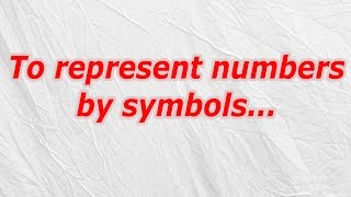 To represent numbers by symbols CodyCross AnswerCheat [upl. by Sheedy262]