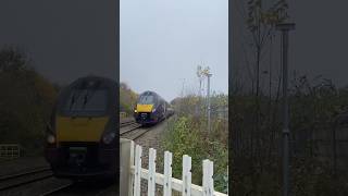 PART CANCELLED Meridian at SPONDON FOOT CROSSING DERBYSHIRE [upl. by Carleen156]