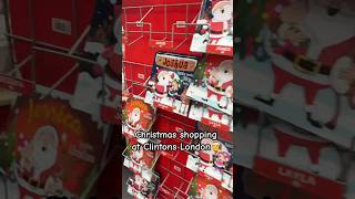 Christmas Shopping at Clintons London🎅christmas shorts clintons subscribe subscribers [upl. by Oniliuqnart34]