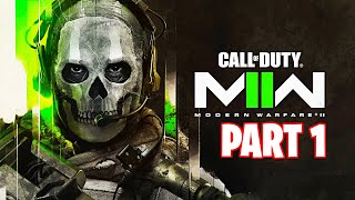 Call of Duty MW2 Campaign Gameplay Walkthrough Part 1 COD Modern Warfare 2 [upl. by Ollecram]