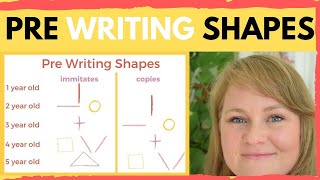 PRE WRITING SHAPES FOR TODDLERS The best way to teach your toddler to draw [upl. by Nangatrad]