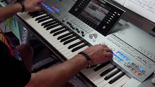 Earth Angel Cover  Yamaha Tyros 5 [upl. by Vilberg973]