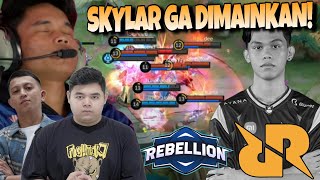 SKYLAR GA DIMAINKAN  TERKEJUT  RRQ VS REBELLION MATCH 1  MPL S13 [upl. by Une261]