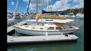 Herreshoff H28 Cruising Yacht  Walkthrough [upl. by Ala]