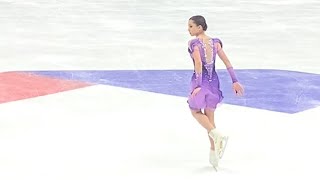 Камила Валиева Короткая программа 26112021 Rostelecom Cup  Kamila Valieva Short program [upl. by Enneirda]