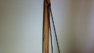 How to make a flemish bow string with timber hitch [upl. by Adnoral]