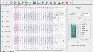 SPI EEPROM Winbond W25X20 on GQ4X [upl. by Hadsall]