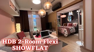 HDB BTO 2Room Flexi 36sqm  Showflat  Singapore [upl. by Annahs]