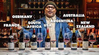 Sommelier Compares The Same Wine From 7 Different Countries  World Of Wine  Bon Appétit [upl. by Nylrac]