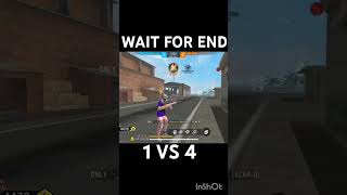 Chhota Rai star 1 vs 4 clutch please support me freefire youtubeshorts gaming shortvideo total [upl. by Acinyt]