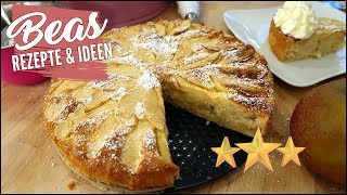 Uraltes Apfelkuchen Rezept  einfach lecker und saftig  Springform Apfelkuchen [upl. by Gamber989]