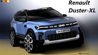 New 2025 Renault DusterXL Dacia Bigster  Best Hybrid ThreeRow SUV [upl. by Yarised]