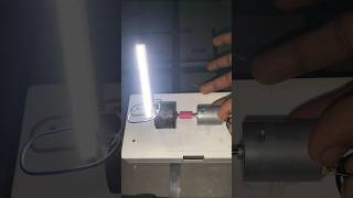 Dc Generator Experiment  Shorts  Two Dc motor experiment  Diy [upl. by Eelidnarb]