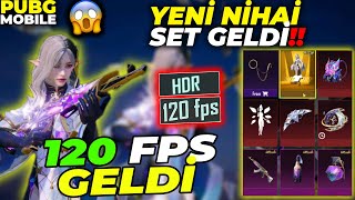 YENİ MUMYA M416 vs 120 FPS GELDİ  ❤️ÜCRETSİZ NİHAİ SET 😱  PUBG Mobile [upl. by Nunci]