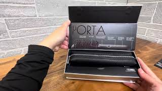 TYMO Porta Cordless Hair Straightener Brush Portable Mini Straightening Brush Review [upl. by Loats]