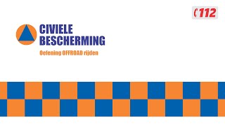 Civiele Bescherming  Oefening Offroad Rijden 04112024 [upl. by Ardek]