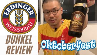 Erdinger Dunkel  Oktoberfest Review [upl. by Delila]