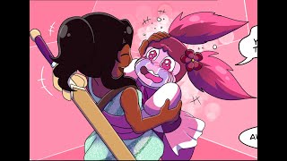 Diamond Spinel AU Connie Arrives Comic Dub [upl. by Eceined]