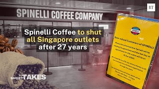 Spinelli Coffee to shut all Singapore outlets after 27 years [upl. by Rehptsirhc]